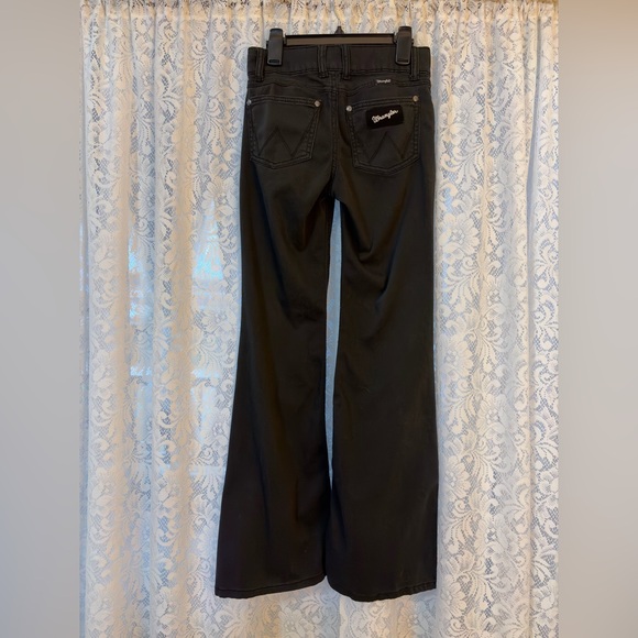 Wrangler Women's Black Flare Pants - Picture 5 of 6